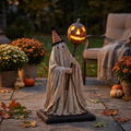 Glowing Pumpkin Ghost Staff lifestyle photo