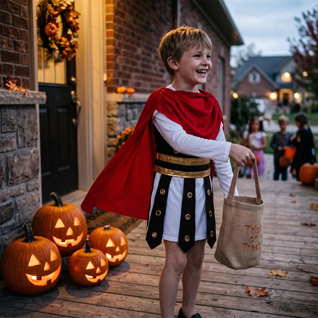 Kids Roman Warrior Costume lifestyle photo