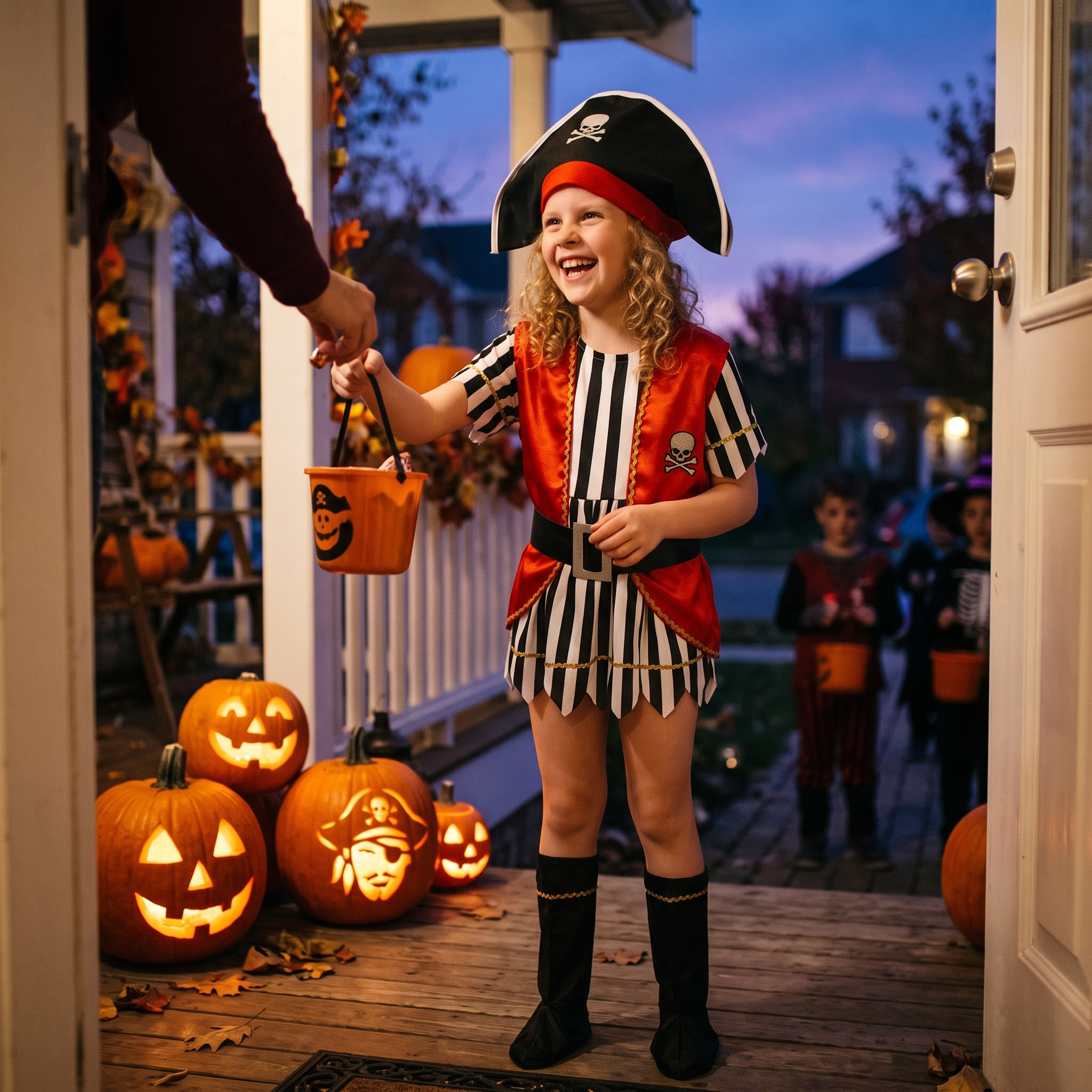 Girls Pirate Costume lifestyle photo
